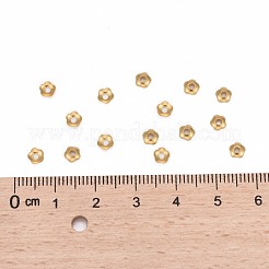 真鍮製ビーズキャップ  花  金色  サイズ：直径約4mm  穴  1.2mm&nbsp;KK-TB857-G