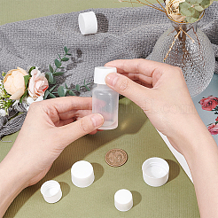 56種類のプラスチック製ねじ込み式キャップ4個  ボトルジャグ収納キャップ蓋  フラットラウンド  ホワイト  20~30.5x15~17mm  内径：18~28mm  14個/スタイル&nbsp;AJEW-BC0003-85A