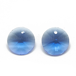 K9ガラスラインストーンチャーム  コーン  サファイア  10x5mm  穴：1mm&nbsp;RGLA-T072-10mm-T206