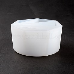 塗料注入用の再利用可能なスプリットカップ  樹脂混合用シリコンカップ  5つの仕切り  ホワイト  101x100x52mm  内径：72~94x17~42mm&nbsp;DIY-B046-09