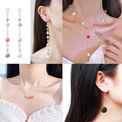 8色不透明フロストアクリルビーズ  ラウンド  ミックスカラー  8mm  穴：1.6mm  約18PCS /カラー&nbsp;MACR-CJ0001-79