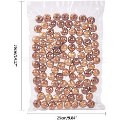 ラウンドウッドビーズ  染め  バリーウッド  25x24mm  穴：4.5~6mm&nbsp;WOOD-PH0008-55B