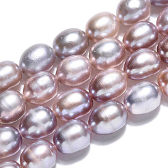 天然養殖淡水パールビーズ連売り  ライス  アザミ  6.5~7.5x5~5.7mm  穴：0.7~0.8mm  約55~56個/連  14.57インチ（37cm）&nbsp;PEAR-N012-05T