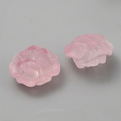 つや消しアクリルビーズ  花  ミスティローズ  18x20x11.5mm  穴：2mm  約250個/500g&nbsp;MACR-TAC0003-03A