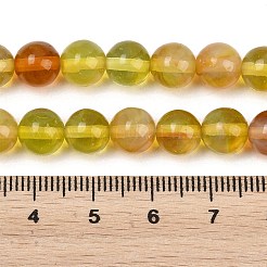 手作りランプワークビーズ連  模造ヒスイビーズ  ラウンド  ミックスカラー  7.5~8mm  穴：1.8mm  約49~54個/連  14.76~15.16''（37.5~38.5センチメートル）&nbsp;LAMP-B056-8mm