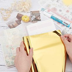 A4ホットスタンピング箔紙  ゴールド  19.5x19.5x2.1cm  5 m /ロール&nbsp;DIY-WH0193-02A