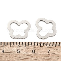 201 ステンレススチールリンクリング  蝶  ステンレス鋼色  14x16x1mm  内径：10x12mm&nbsp;STAS-S158-08P