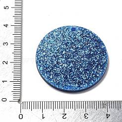 アクリルパーツ  ディスコシリーズ  藤紫色  34.5x2mm  穴：1.6mm&nbsp;OACR-I016-06B-01