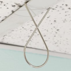 スチール天井吊りフック  オフィスディスプレイボードハンガーフック  ステンレス鋼色  62x27mm&nbsp;STAS-BC0002-16P