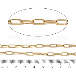 304ステンレススチールテクスチャアズキチェーン  ハンダ付け  スプールで  イオンプレーティング（ip）  ゴールドカラー  10x4x1mm&nbsp;CHS-G050-06G