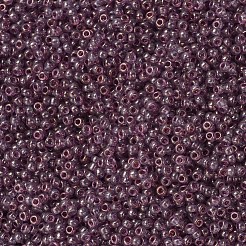 MIYUKIラウンドロカイユビーズ  日本製シードビーズ  （rr2448)ダークトパーズレインボーゴールド光沢  11/0  2x1.3mm  穴：0.8mm  約1100PCS /ボトル  10 G /ボトル&nbsp;SEED-JP0008-RR2448