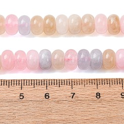 天然石ホワイトジェイドビーズ連売り  染め  滑らかなロンデル  ピンク  8x5mm  穴：1mm  約73~76個/連  14.57~15.16''（37~38.5センチメートル）&nbsp;X-G-E507-01-08