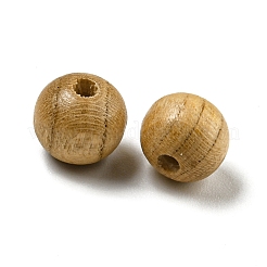 ウッドビーズ  染色されていない  ラウンド  バリーウッド  8mm  約2850個/500g&nbsp;WOOD-K007-03B-01