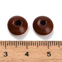 メープルウッドビーズ  ロンデル  キャメル  10x5mm  穴：3mm&nbsp;WD-CBA7A54-06C