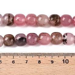 染め加工天然石ホワイトジェイドビーズ連売り  バレル  ライトコーラル  10x8.5~9mm  穴：1mm  約43~45個/連  14.76~15.6''（37.5~39センチメートル）&nbsp;G-T138-210C
