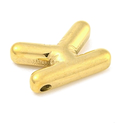 イオンプレーティング（IP）304ステンレスペンダント  バルーンレターチャーム  ゴールドカラー  文字k  20.5x15x5.5mm  穴：2.5x2mm&nbsp;STAS-B071-01G-K