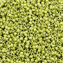 MIYUKIデリカビーズ  シリンダー  日本製シードビーズ  11/0  （db2309)マット不透明グレーズ海藻ab  1.3x1.6mm  穴：0.8mm  約2000個/10g&nbsp;X-SEED-J020-DB2309