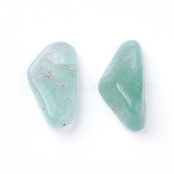 天然石グリーンアベンチュリンビーズ  ドリルなし/穴なし  チップ  8~16x7~10x5~7mm  約100 G /袋&nbsp;G-I221-07