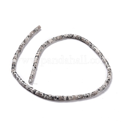 合成セサミジャスパービーズ連売り  フラットラウンド  4x2mm  穴：1mm  約169個/連  14.96''（38センチメートル）&nbsp;LS-G-P468-21