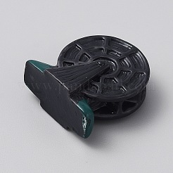 ミニ樹脂ディスプレイ装飾  ドールハウス用家具  ホームオフィス用 卓上  水車  25x13x26mm&nbsp;FIND-WH20019-71A