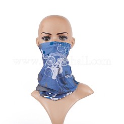 ポリエステル魔法のヘッドバンド  バンダナスカーフ  ネックゲートル  uv抵抗シームレス帽子  アウトドアトレーニング用  ミックスカラー  24x48cm&nbsp;OHAR-E009-M