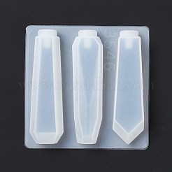 DIY 矢印 & 多角形 & 台形ハンドル シリコン型  レジン型  UVレジン用  エポキシ樹脂ミニカトラリークラフト作り  ホワイト  116x118x18mm  穴：5mm  内径：89~93x19.5~26mm&nbsp;DIY-C055-07
