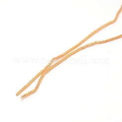 銅クラフトワイヤー  ジュエリー作りのための  スパイラル  ゴールドカラー  1mm&nbsp;CWIR-WH0012-02G