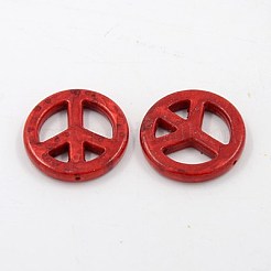 マグネサイトビーズ  染め  混合形状  ミックスカラー  5~44x5~30x4~10mm  穴：1~3mm&nbsp;G-MSMC007-M3