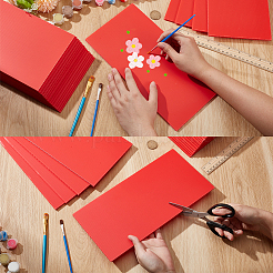 プラスチックシート  DIYクラフト用品  長方形  トマト  300x150x4mm&nbsp;FIND-WH0148-244A