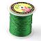 Round Metallic Thread, Embroidery Thread, 3-Ply, Green, 0.4mm, about 164.04 yards(150m)/roll