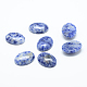 ナチュラルブルースポットジャスパーカボション  オーバル  25x18x7mm&nbsp;G-T020-18x25mm-09-1
