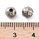 チタンビーズ  打たラウンド  ステンレス鋼色  6x5.5mm  穴：1.8mm&nbsp;STAS-R224-03A-P-3