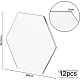アクリル板  六角  透明  86.5x99x3mm&nbsp;TACR-BC0001-02B-2