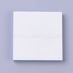 DIYスクラップブック  正方形のゴム印彫刻ブロック  プロのキャンディーカラー彫刻ゴムレンガ  ブルー  5x5x0.8cm&nbsp;X-AJEW-TAC0019-24B