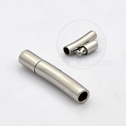 変色防止コラム304ステンレススチールバヨネット留め具  ステンレス鋼色  28~30x6mm  穴：3mm&nbsp;STAS-N014-31-3mm