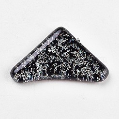 ガラスカボション  グリッターパウダー付き  モザイクタイル  家の装飾やdiyの工芸品  混合図形  ミックスカラー  10~20x10~33x4~5mm&nbsp;GLAA-WH0005-E