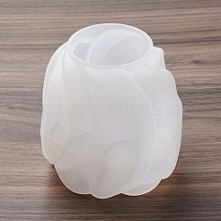 花のDIYキャンドル作り  レジン型  UVレジン用  エポキシ樹脂工芸品作り  ホワイト  85.5x83.5x88.5mm  内径：47.5mm&nbsp;SIMO-M045-03