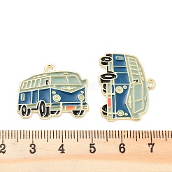 合金エナメルチャーム  カドミウムフリー＆鉛フリー  ゴールドカラー  バスチャーム  マリンブルー  20x25x1mm  穴：1.6mm&nbsp;PALLOY-S185-09G