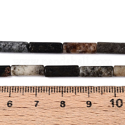 天然な黒雲母ビーズ連売り  コラム  5~13x4mm  穴：1mm  約29~30個/連  14.96~15.16''（38~38.5センチメートル）&nbsp;G-T141-74