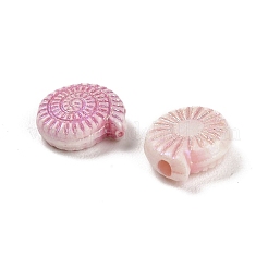 プラスチックビーズ  クラフトビーズ  ミックスカラー  シェル形状  10.5x9.5x4mm  穴：1.8mm  約1515個/500g&nbsp;KY-B004-16I
