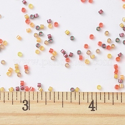 MIYUKIデリカビーズ  シリンダー  日本製シードビーズ  11/0  （db2063)蓄光ミックス3  1.3x1.6mm  穴：0.8mm  約10000個/50g&nbsp;SEED-X0054-DB2063