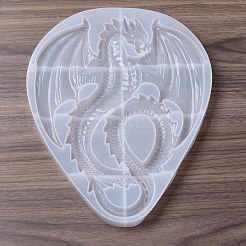 DIY ドラゴンディスプレイシリコンモールド  レジン型  UVレジン用  エポキシ樹脂工芸品作り  ホワイト  265x217x20mm  内径：248x197mm&nbsp;DIY-F129-01