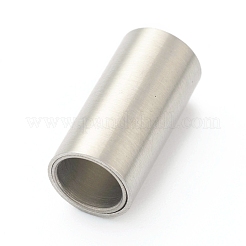 変色しにくい304ステンレススチール製のマグネット留め具と接着端  コラム  ステンレス鋼色  穴：4mm  16mm&nbsp;STAS-B017-01B-P