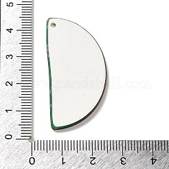 アクリルパーツ  果物  キウイフルーツ  41x20x2mm  穴：2mm&nbsp;OACR-R270-03F