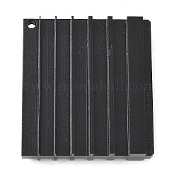 スチールレザーエッジベベラー  DIYレザークラフト用  ブラック  49.5x45x11mm  穴：3mm&nbsp;TOOL-XCP0002-15