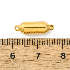 304ステンレススチール製マグネット留め具  コラム  イオンプレーティング（ip）  ゴールドカラー  16x5x5mm  穴：1.2mm&nbsp;STAS-A117-09A-G