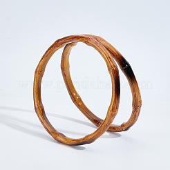 Ps プラスチック模造竹ハンドル  リング  ペルー  150.5x13.5mm  内径：129.5mm&nbsp;PURS-WH20002-06B