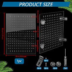 アクリル水槽用断熱ボード  PVC吸盤付き  長方形  透明  300x250x2mm  穴：5.5mmと10.5x3.5mm&nbsp;DIY-WH0740-20A