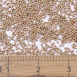 MIYUKIデリカビーズ  シリンダー  日本製シードビーズ  11/0  （db1155)亜鉛メッキ半霜マスカット  1.3x1.6mm  穴：0.8mm  約10000個/袋  50 G /袋&nbsp;SEED-X0054-DB1155