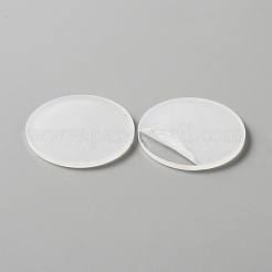 アクリルフラットラウンドアクションフィギュアディスプレイベース  透明  30x2mm&nbsp;KY-WH0004-05A-A